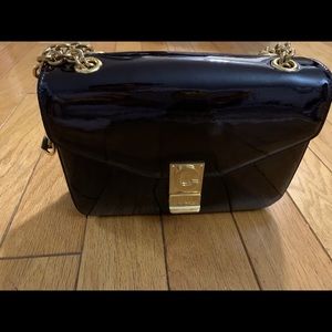 Celine Medium C Bag In Patent Calfskin